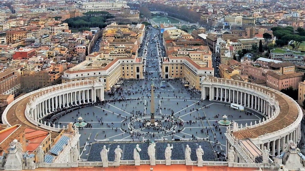 St. Peter's Dome background