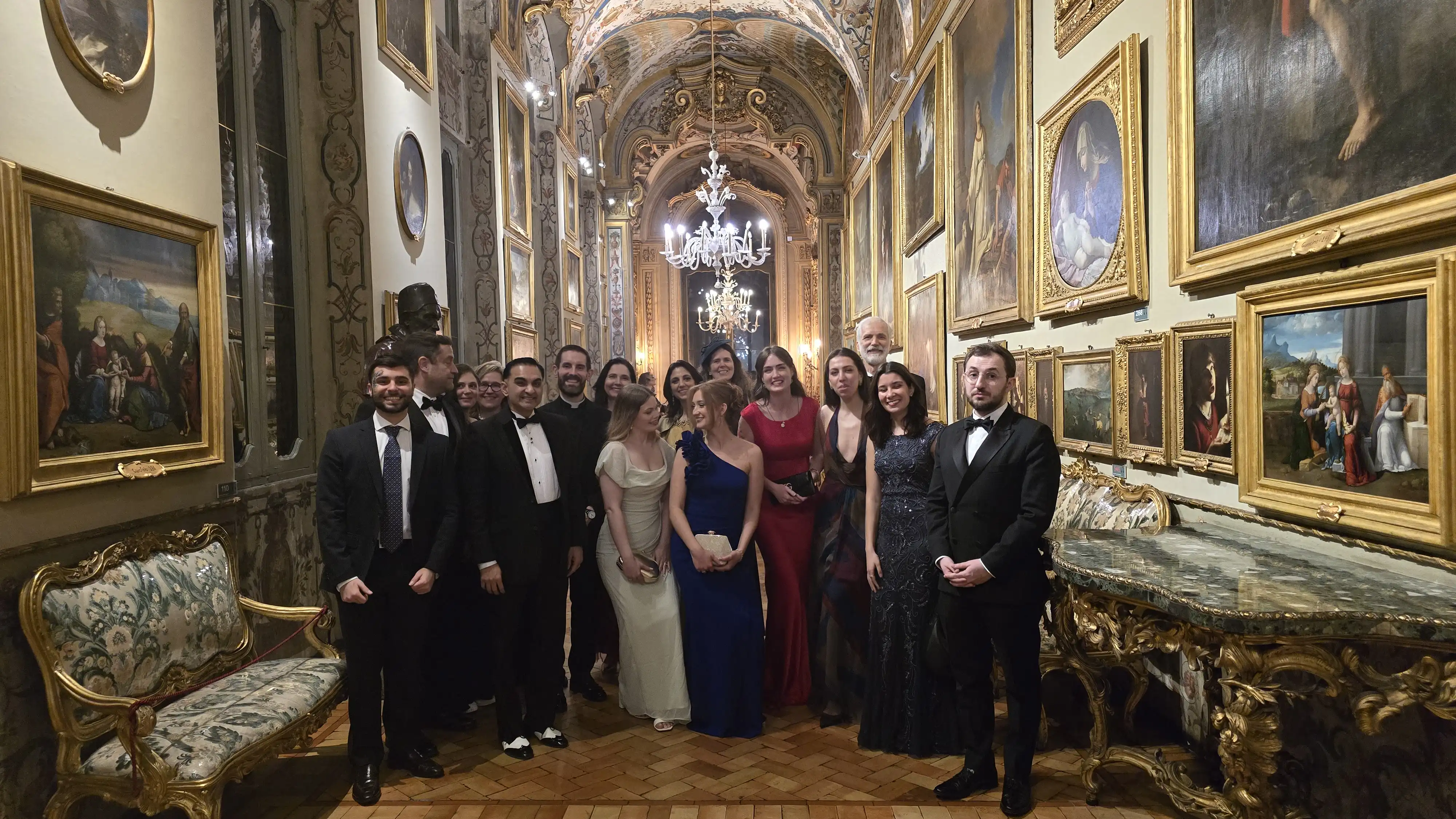 Formal ball celebration